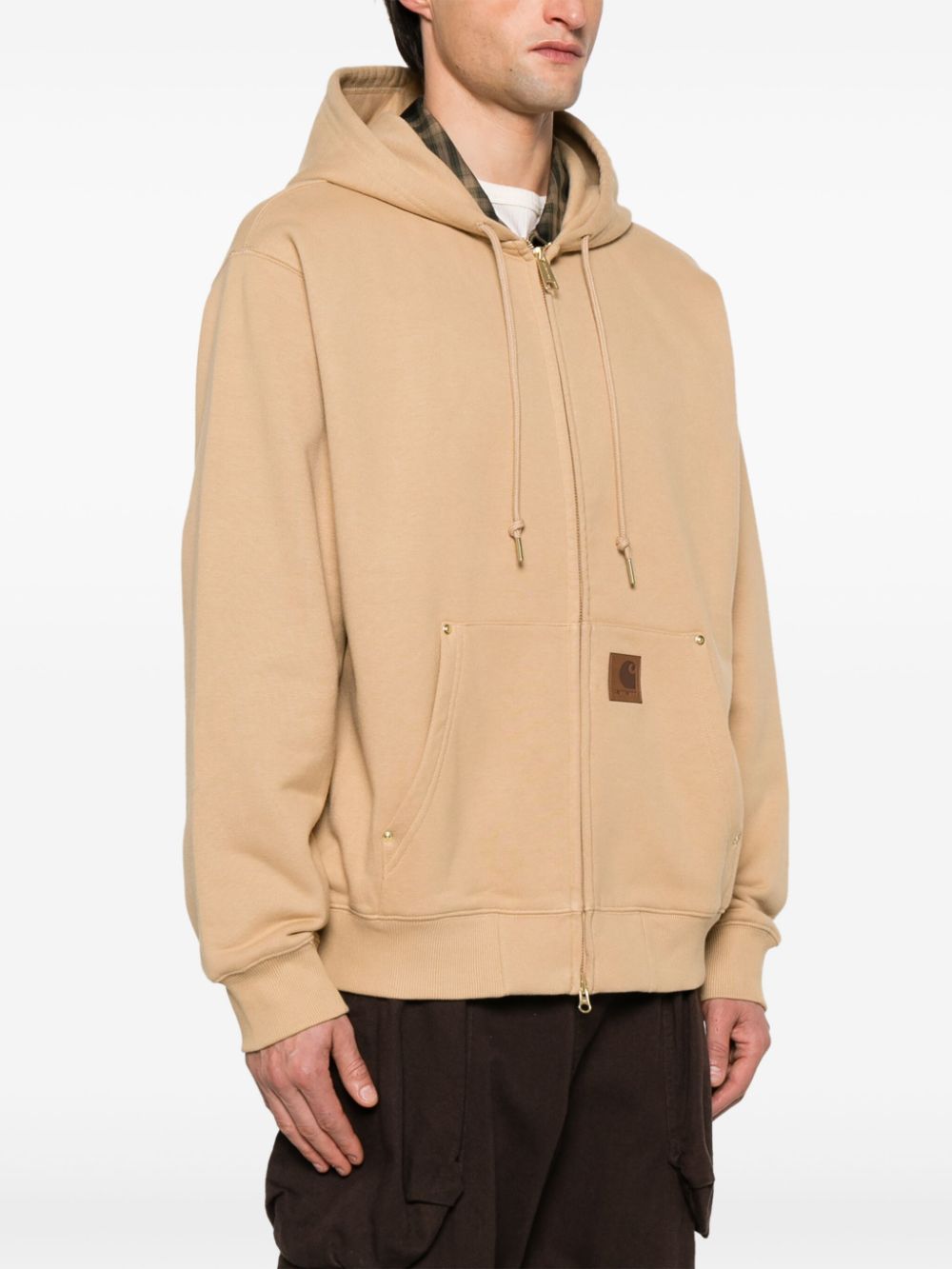 CARHARTT WIP – Eldon Zip Hoodie Beige