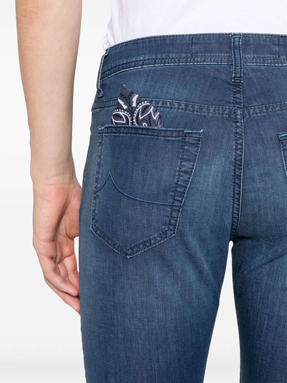 JACOB COHËN – Slim Fit Denim Jeans Indigo