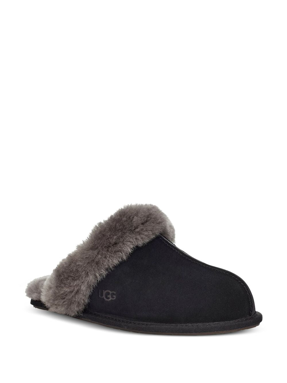 UGG AUSTRALIA – Chaussons Scuffette II en suède noir