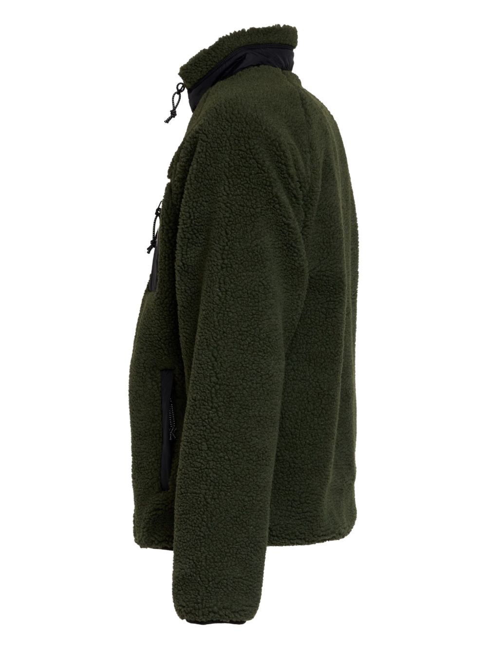 CARHARTT WIP – Veste polaire zippée Main vert foncé