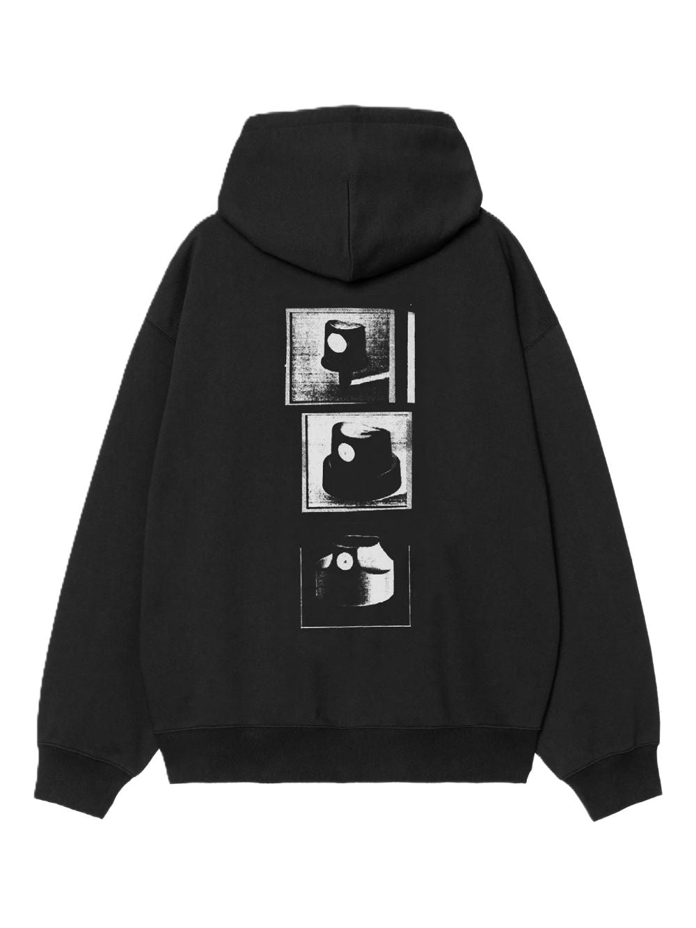 CARHARTT WIP PRE – Hoodie noir imprimé