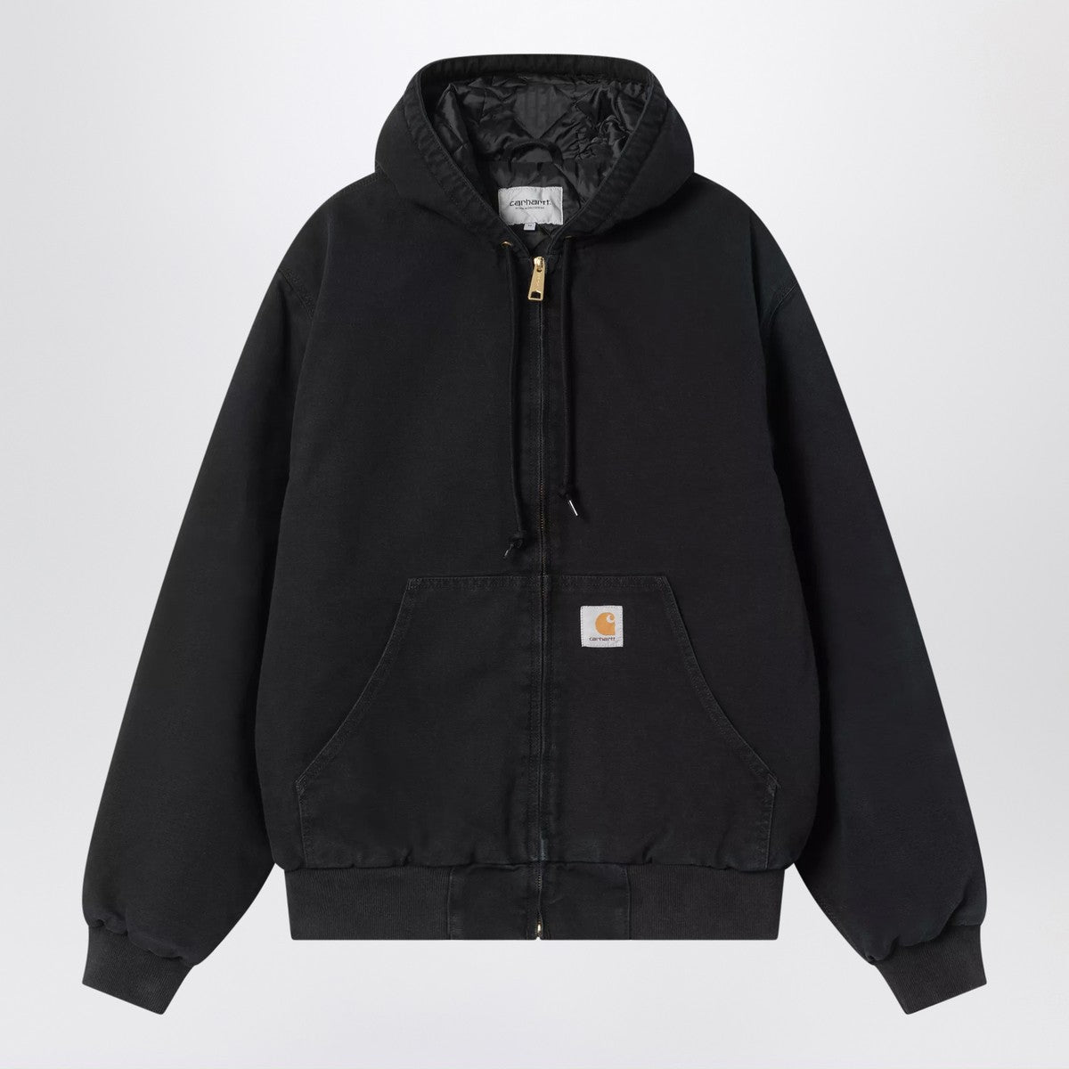 CARHARTT WIP - Veste zippée à capuche noire