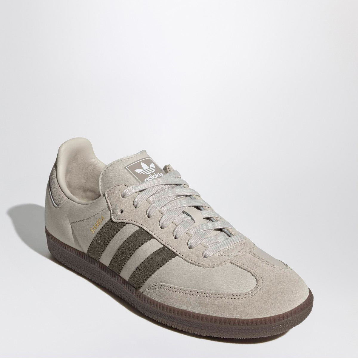 ADIDAS ORIGINALS – Samba OG Alumina / Medium Dark Khaki / Gum