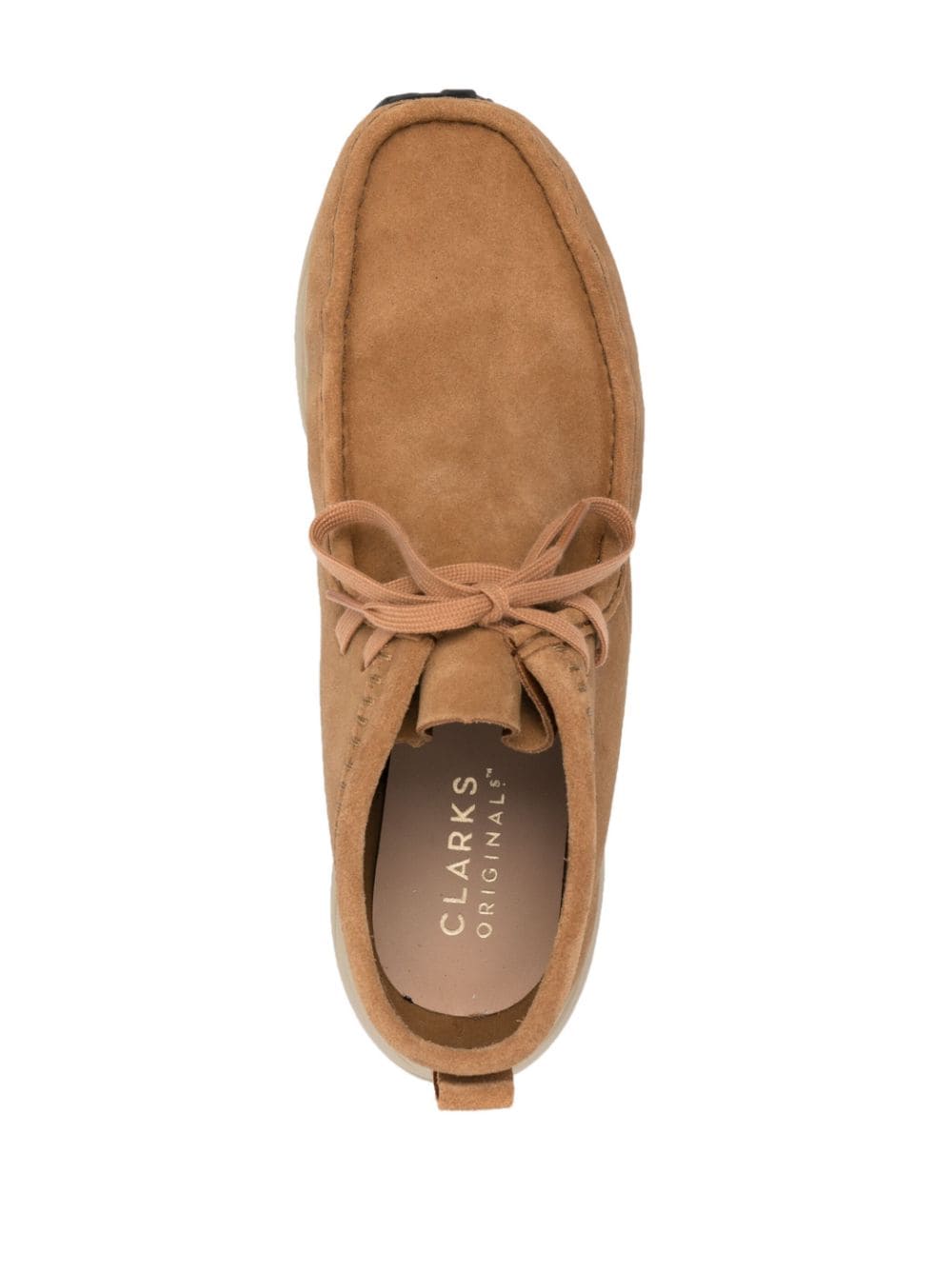 CLARKS ORIGINALS – Wallabee Boots en suède beige