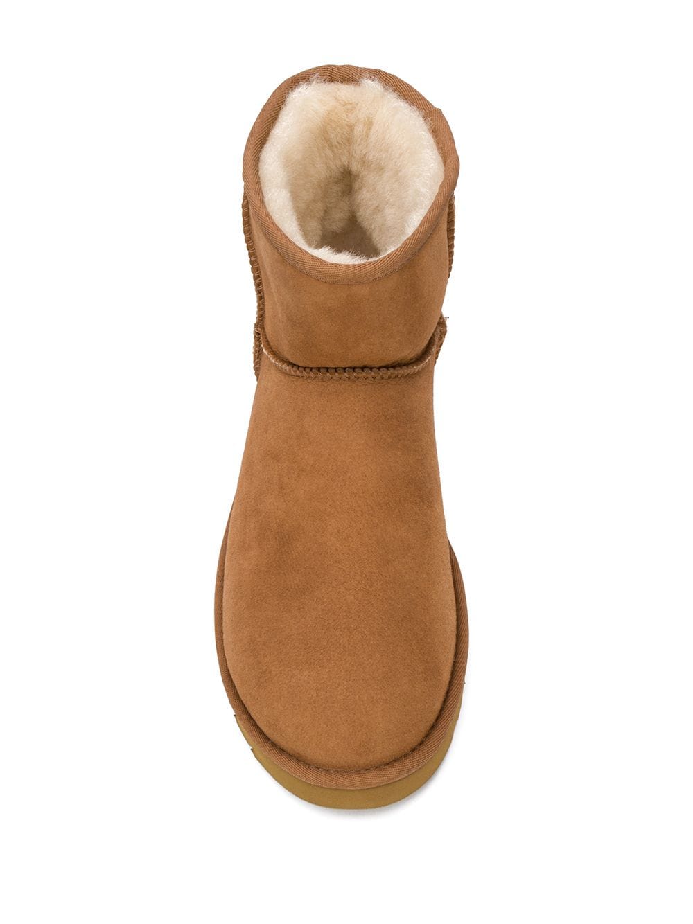 UGG AUSTRALIA – Bottines Classic Mini en suède camel