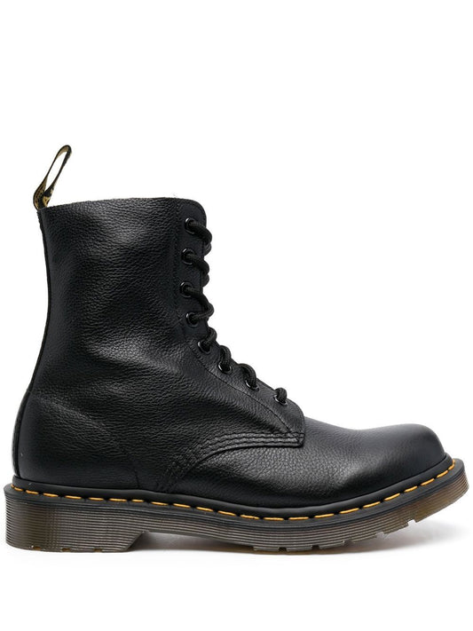 DR. MARTENS – Bottines 1490 en cuir Virginia noir