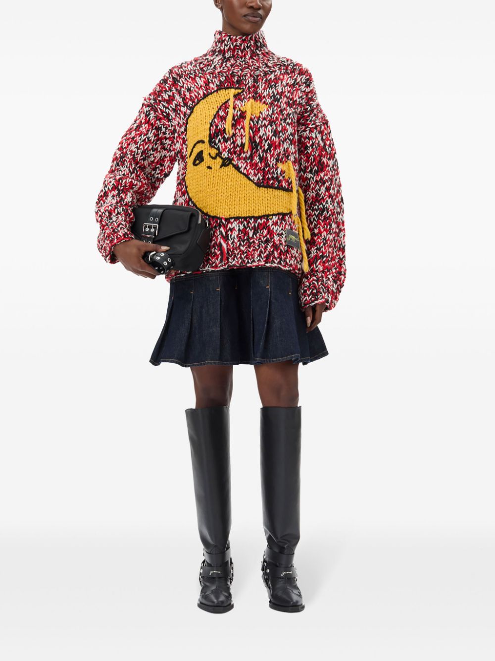 GANNI – Bucky Camera Bag noire