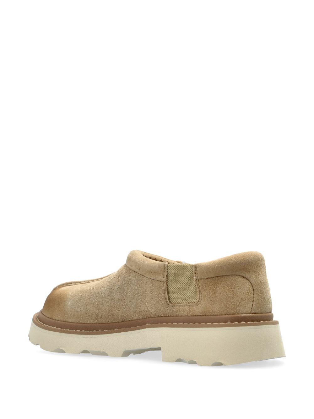 UGG AUSTRALIA – Sandales en suède beige à semelle crantée