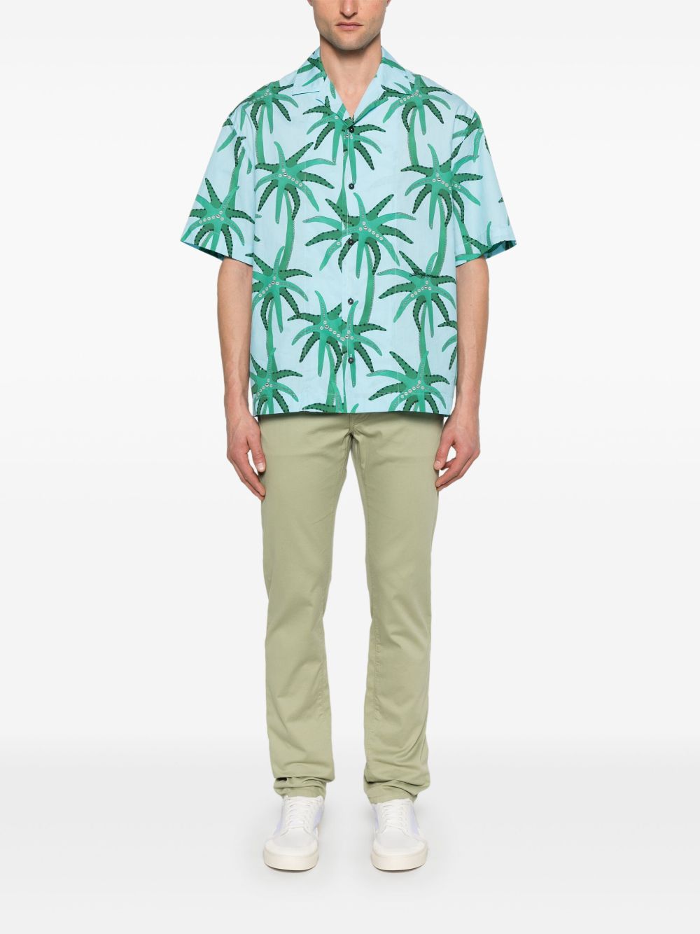 JACOB COHEN – Jean slim vert clair