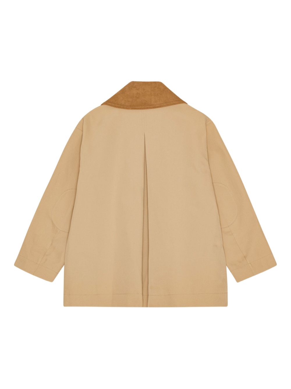 GANNI – Veste beige à coupe structurée