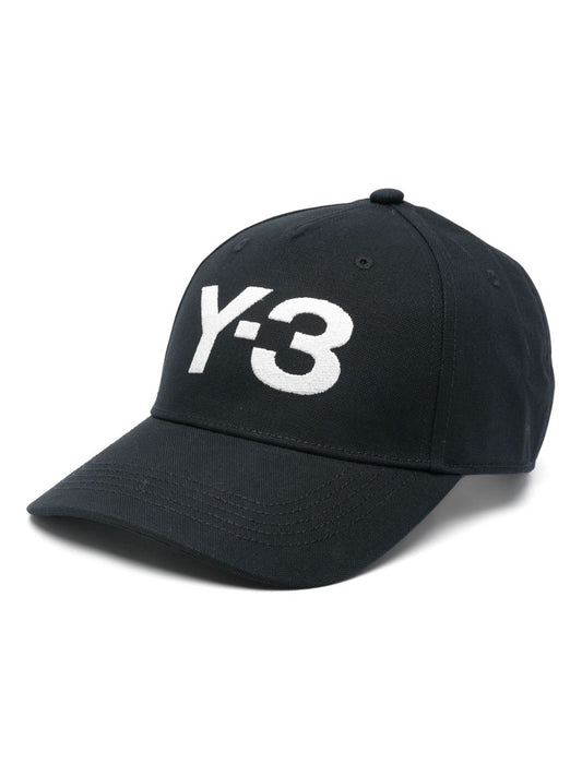 Y-3 – Casquette baseball noire logo XXL