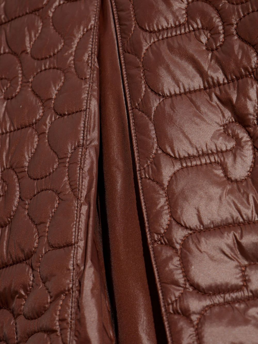 GANNI – Quilted Nylon Jacket à col contrastant