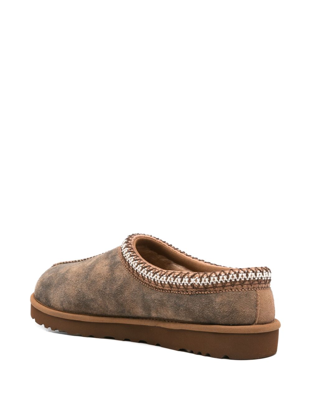 UGG AUSTRALIA – Chaussons Tasman Baxter en suède chestnut