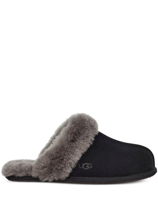UGG AUSTRALIA – Chaussons Scuffette II en suède noir