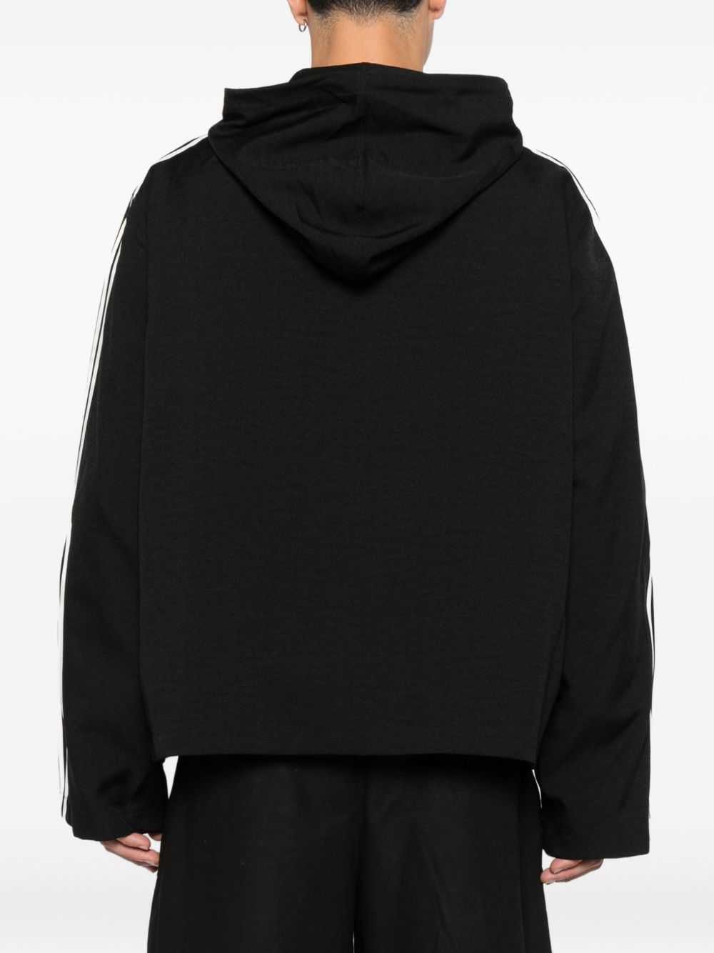 Y-3 – Hoodie 3 Stripes noir