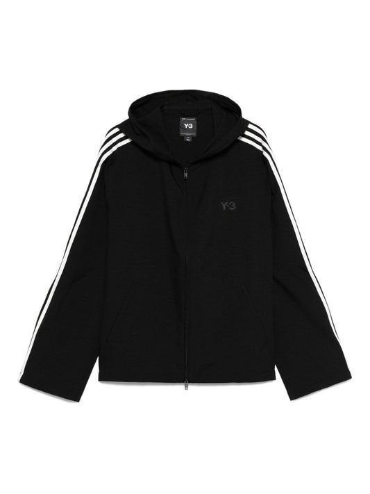 Y-3 – Hoodie 3 Stripes noir