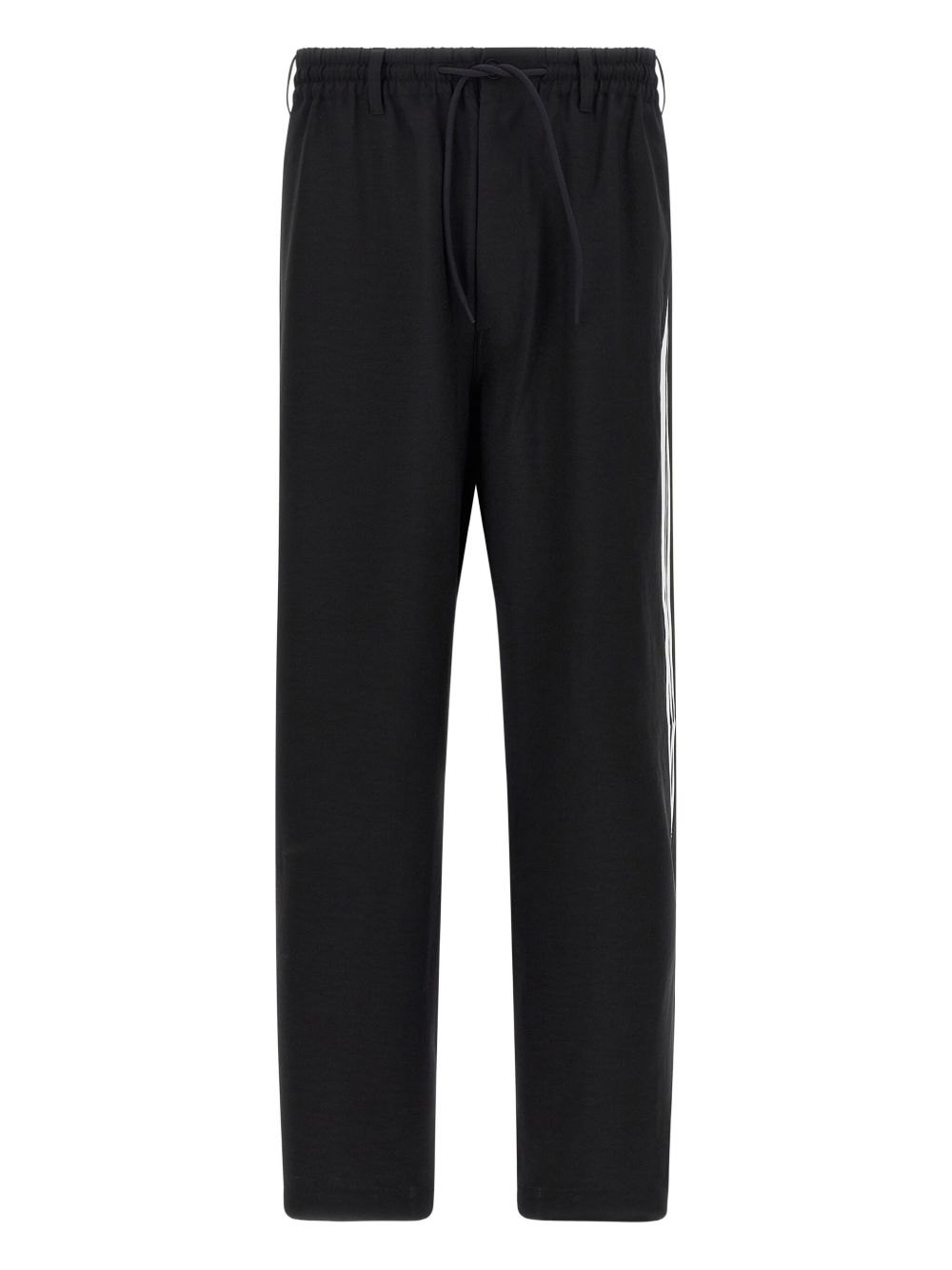 Y-3 – Pantalon de survêtement noir à bandes latérales