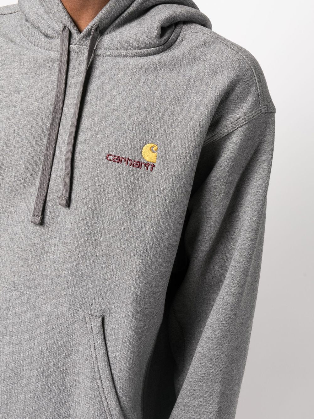 CARHARTT WIP – Hoodie logo gris
