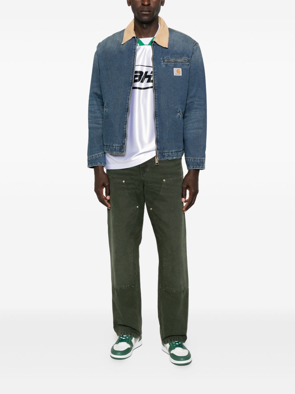 CARHARTT WIP – Pantalon Double Knee vert