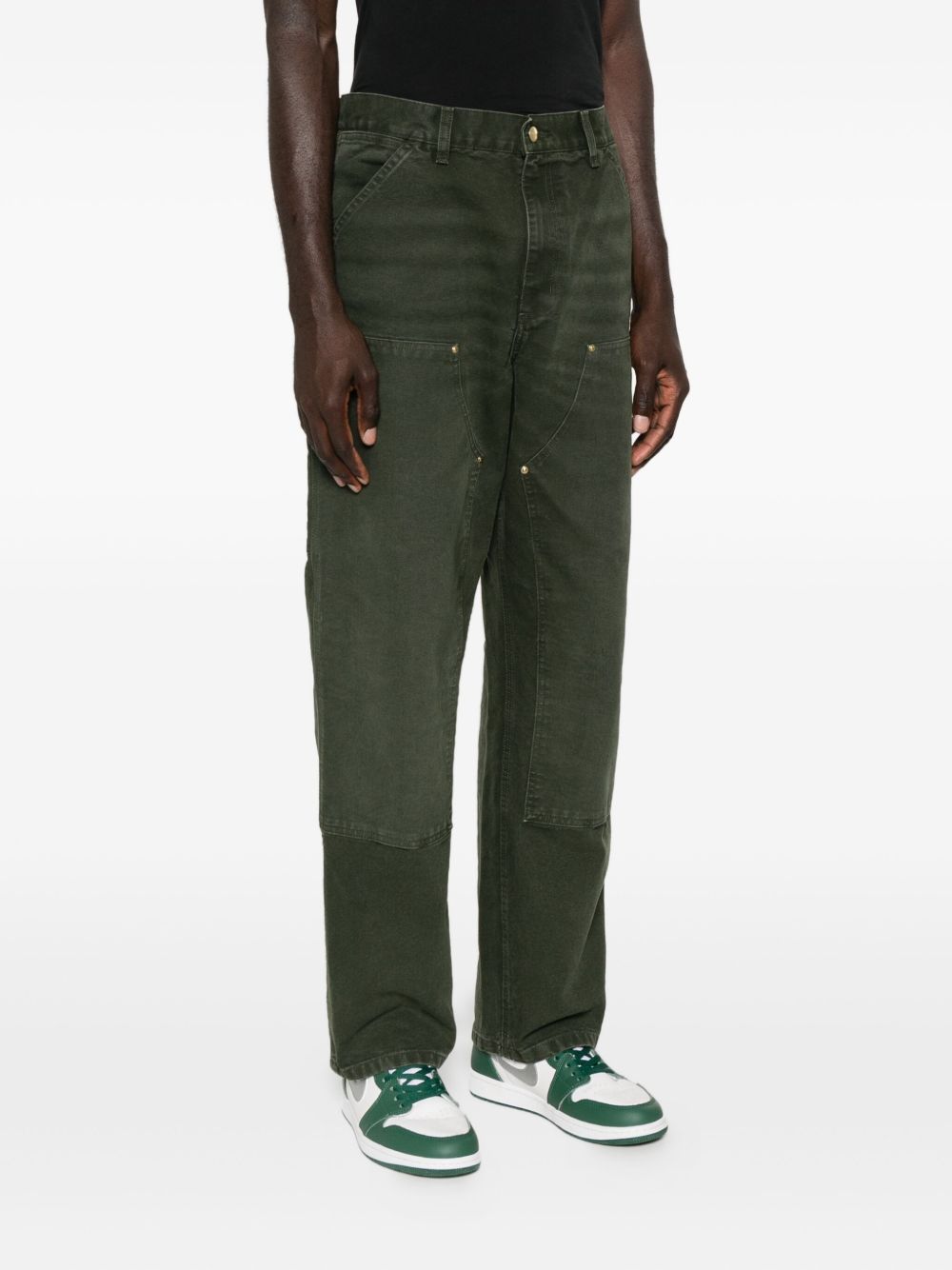 CARHARTT WIP – Pantalon Double Knee vert