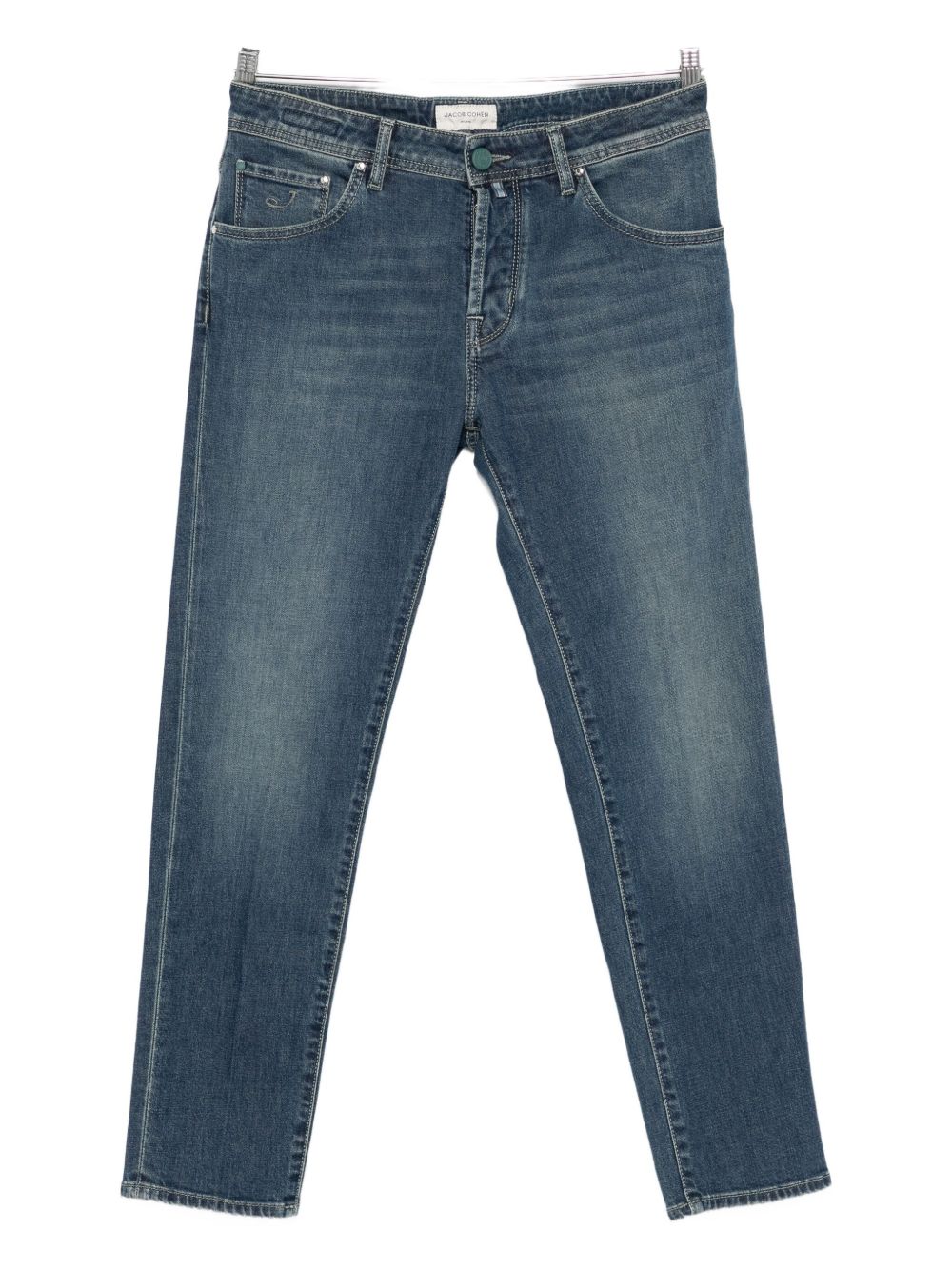 JACOB COHEN – Jean slim cropped bleu