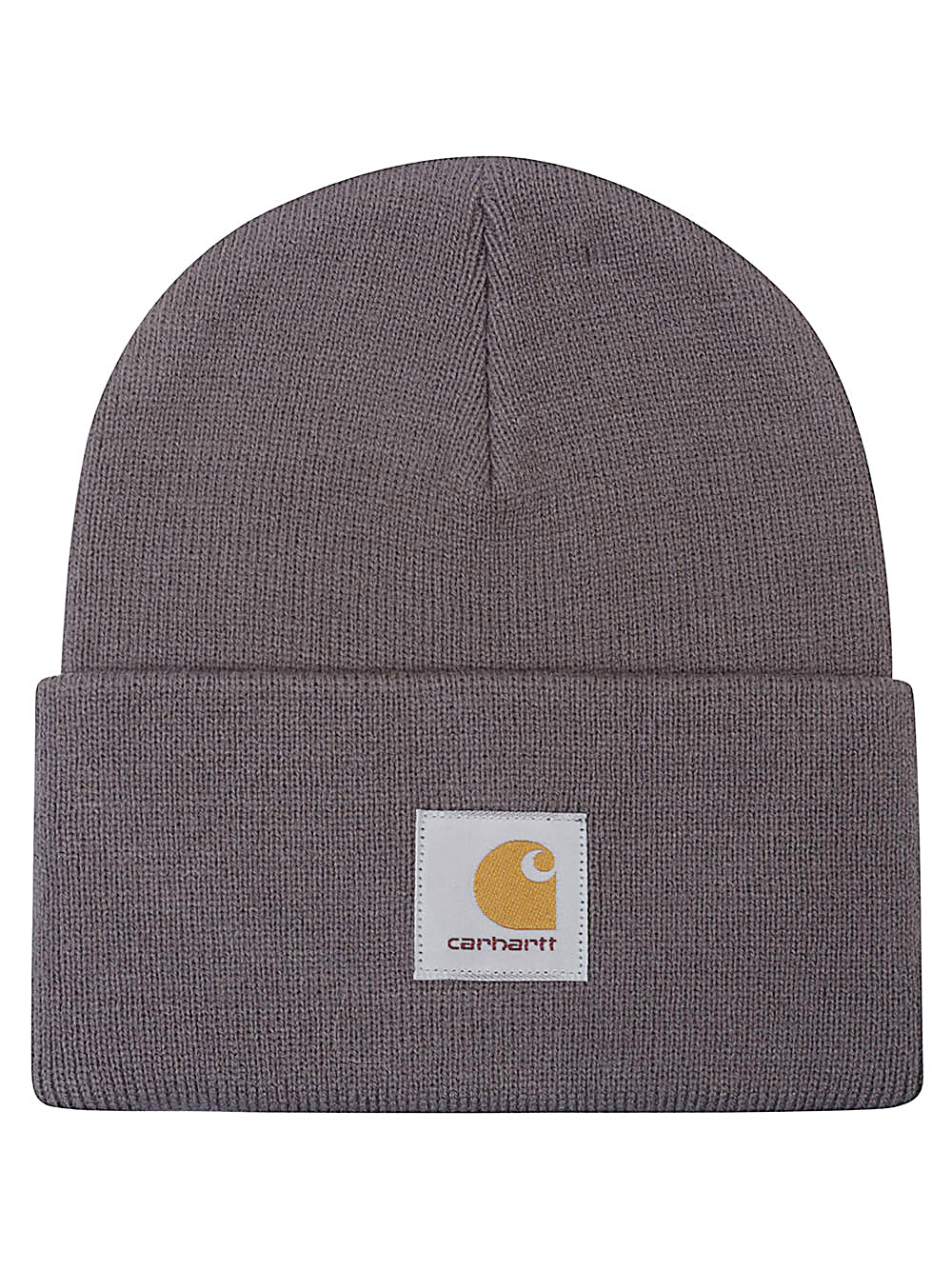 CARHARTT WIP – Bonnet gris à logo patch