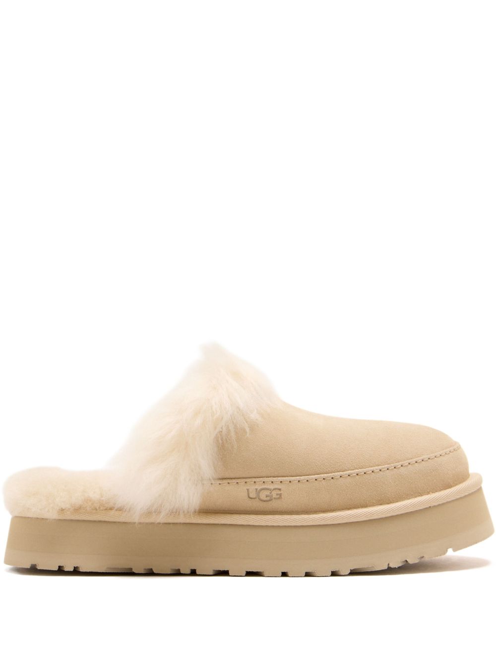 UGG AUSTRALIA – Sandales Fluff Yeah Slide beige