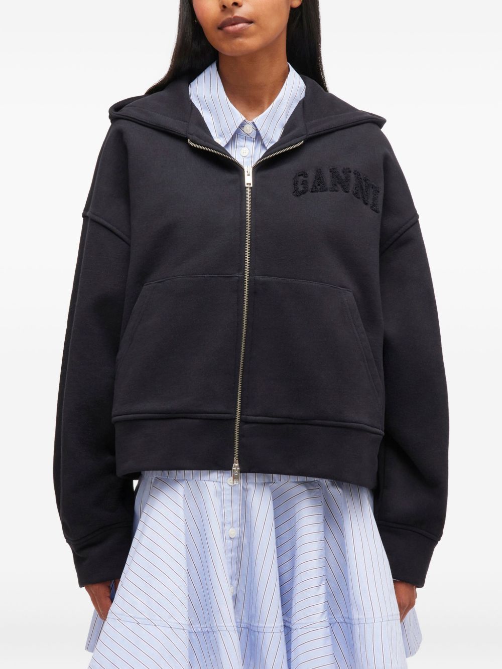 GANNI - Sweaters Black