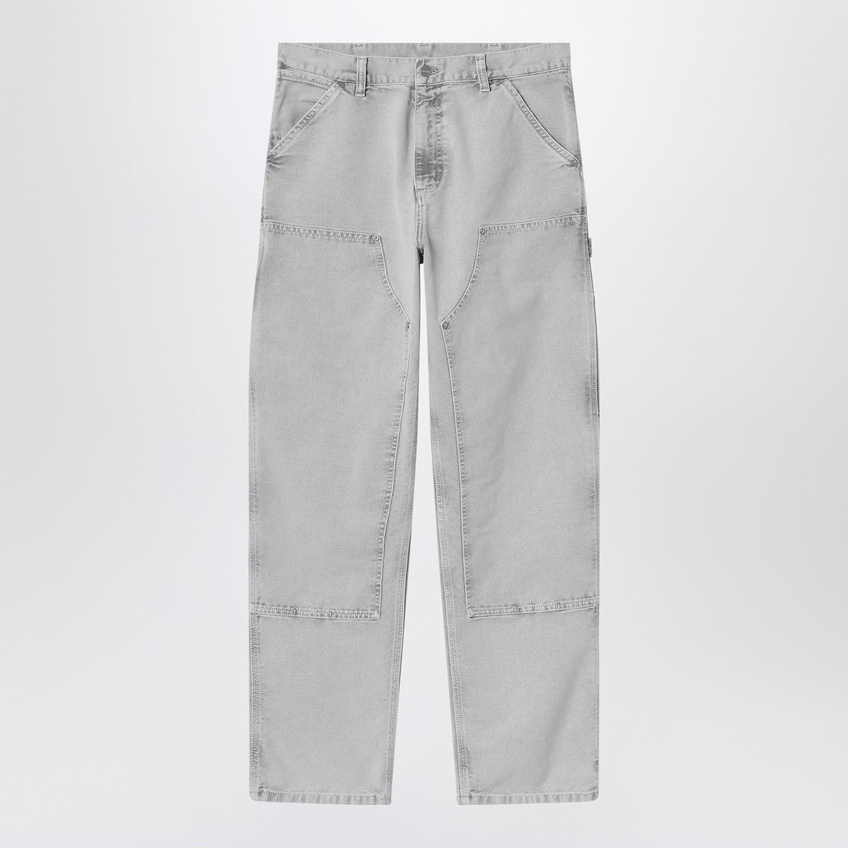 CARHARTT WIP – Jean denim gris clair délavé
