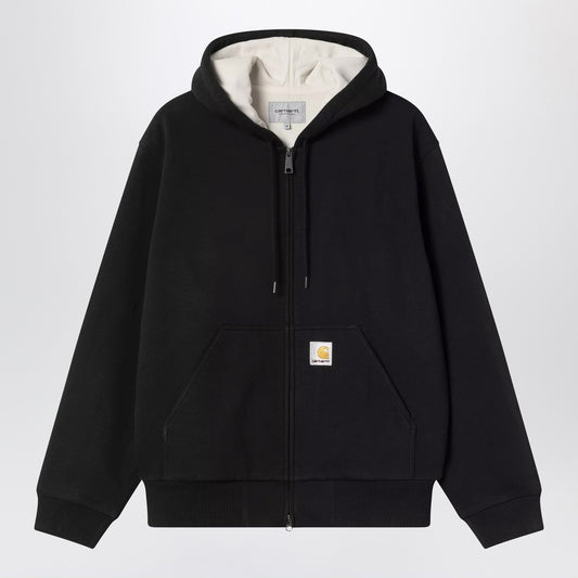 CARHARTT WIP – Hooded Chase Jacket zippée noire