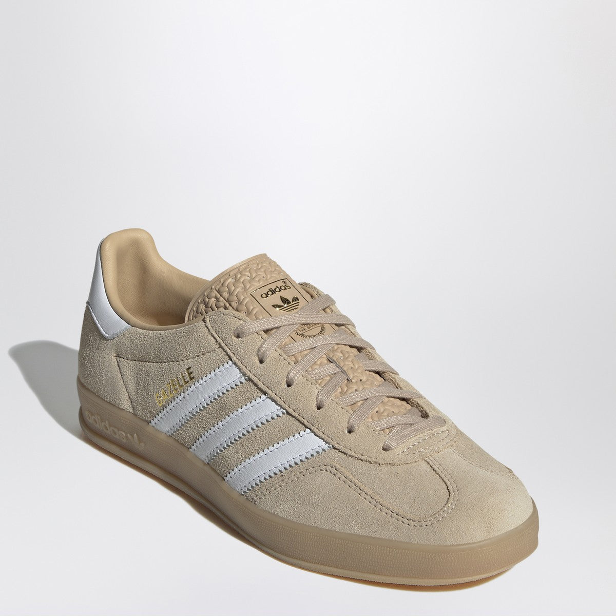ADIDAS ORIGINALS – Gazelle Indoor – Magic Beige/Cloud White/Gum