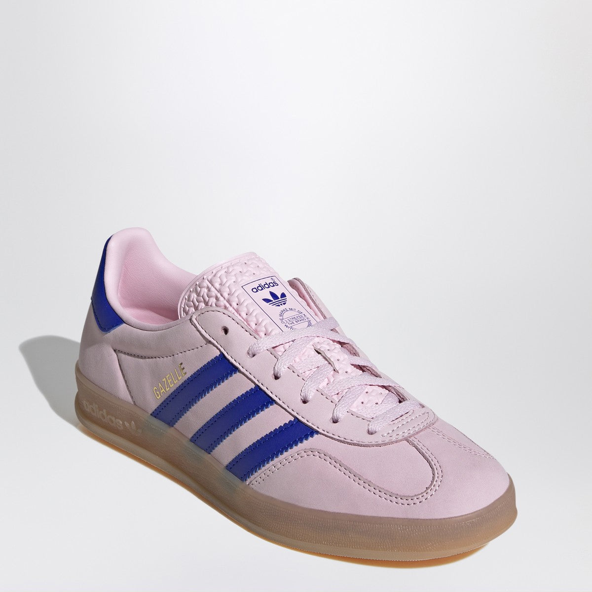 ADIDAS ORIGINALS – Gazelle Indoor – Clear Pink/Lucid Blue/Gum