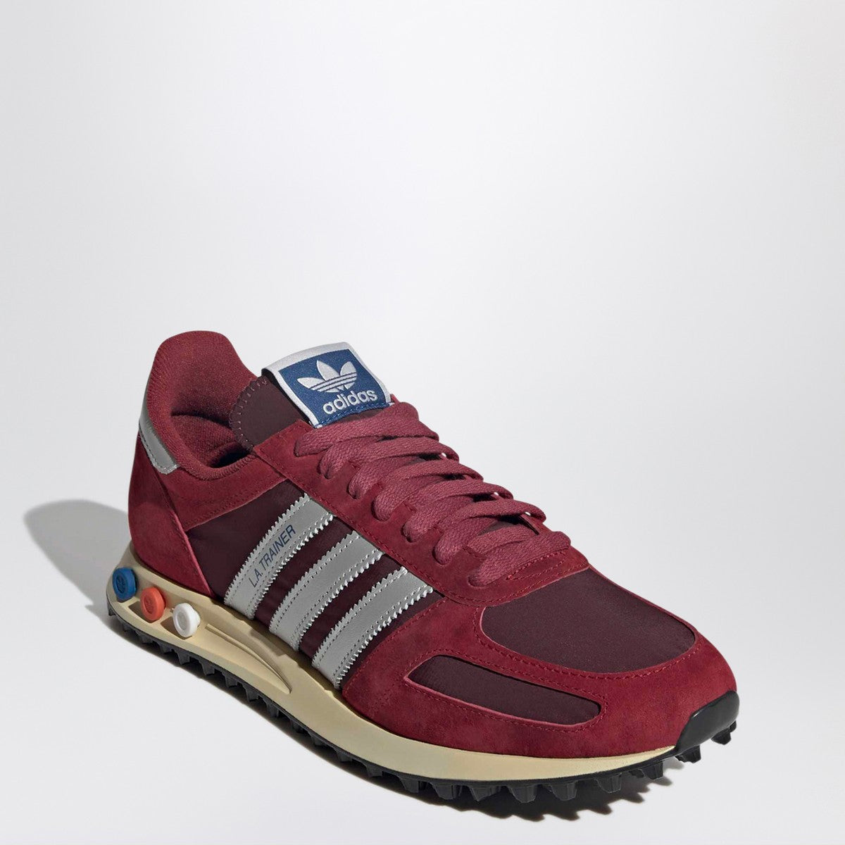 ADIDAS ORIGINALS LA Trainer OG – Noble Maroon / Silver Metallic