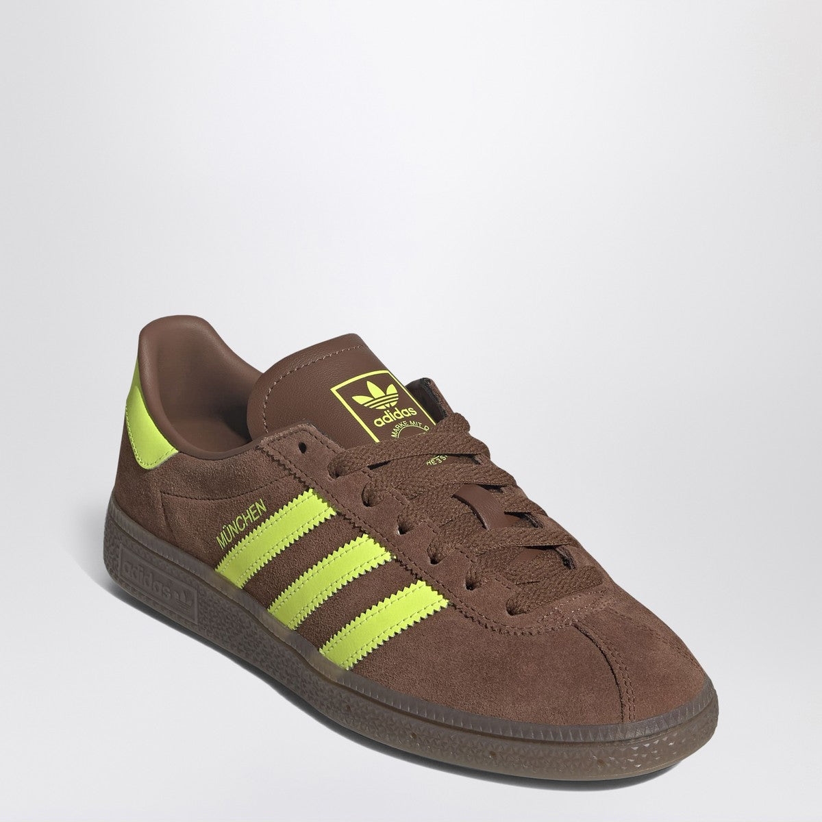 ADIDAS ORIGINALS – München – Brown/Yellow Suede