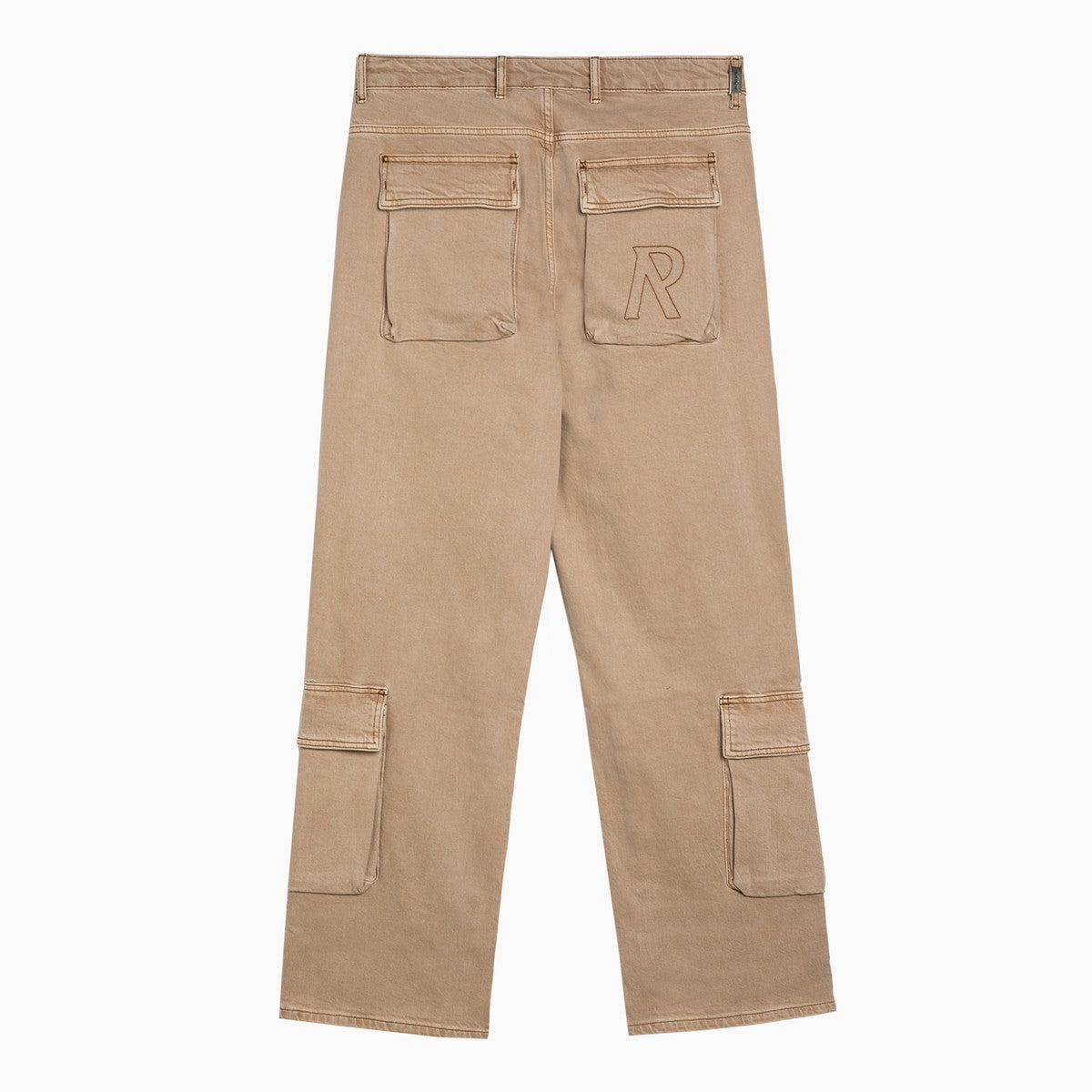 REPRESENT – Pantalon cargo beige