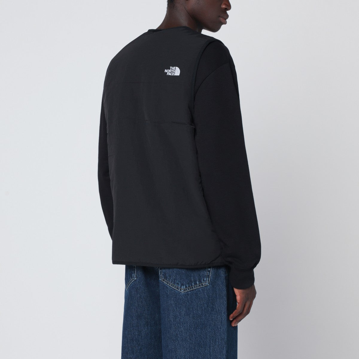 THE NORTH FACE – Veste zippée noire logo poitrine